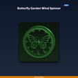 01_hero.png Butterfly Garden Wind Spinner - 3D Printable STL File