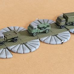 _Title.jpg Free STL file GAZ66 - DPP40 Airborne pontoon system・3D printer model to download