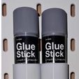 Glue/Gluestick mount for Ikea Skandis by Bennet, Download free STL model