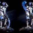 p1.jpg Mass Effect Fanart - Liara TSoni 3d print model Pose 1 3D print model