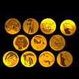 moedas.png Power Rangers Morpher with brazilian animals