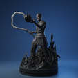 3.png Flaming Arcana: Fire Mage - TABLETOP MINIATURE