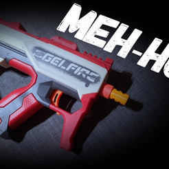 typorama.png Fichier 3D Files Only_ Meh-hop (un hop up conçu pour NERF Mythic & Legion Gelfire Blasters)・Design à télécharger et à imprimer en 3D