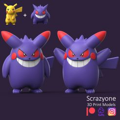 Download 120 3D models from Pokemon Packs listed by Scrazyone ...