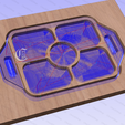 B.png Serving Tray - 3D STL and Vector Files for CNC and 3D Printer (stl, dxf, svg, eps, ai, pdf)