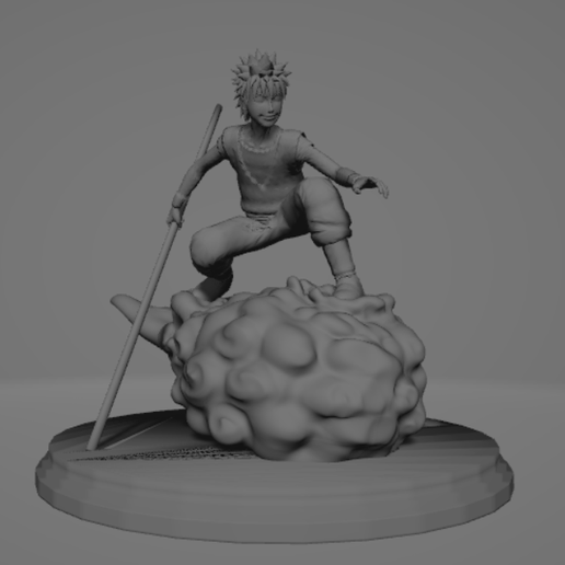 Naruto dragon ball 3D model