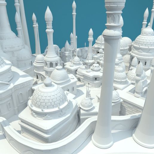 dfddd.jpg Dalaran WotLK / LEGION  3D display figure