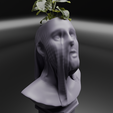 2.png Planter bust with veil and pillar + Bust with veil and pillar