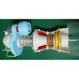 41-Eng-Final-Assy02.jpg Turboshaft Engine, Free Turbine Type with Inlet Particle Separator (IPS)