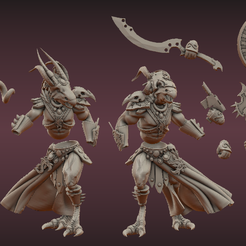 TZs.png Free STL file TZ Beastmen・Design to download and 3D print