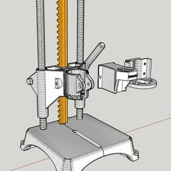 210127_Bohrstand-7.jpg 3D-Datei Bohrständer für Proxxon oder Dremel o. ähnl. kostenlos・Design zum 3D-Drucken zum herunterladen