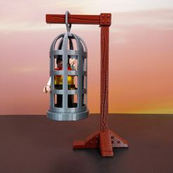 20231113_190611.jpg MEDIEVAL TORTURE CAGE / COMPLEMENTS FOR PLAYMOBIL