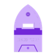 GB LS Side Deus Vult.stl [EXPANSION] Gothic Bunker Listening Station