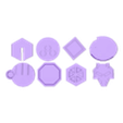 pokemon_johto_badge.stl badges pokemon johto