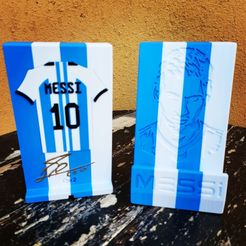 Archivo STL LIONEL MESSI FUNKO POP FÚTBOL 🇦🇷・Modelo para descargar y  imprimir en 3D・Cults