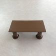 IMG_3071.jpg Rectangle Adjustable Height Mini Table or Tray with screw in legs!