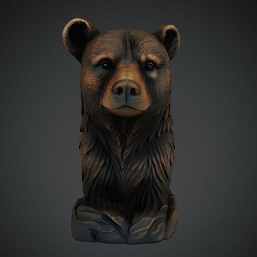 bear4.jpg BEAR BOOK HOLDER / DECOR / STATUE