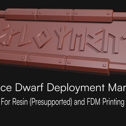 VotannRenderFinal.png Space Dwarf Deployment Marker for Peacehammer/Warmallet