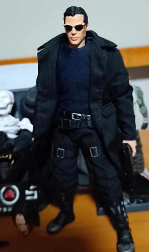 🎲 neo matrix head・ OBJ File for 3D printing・Cults