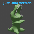 17.png The Scared Dino / Pen Holder