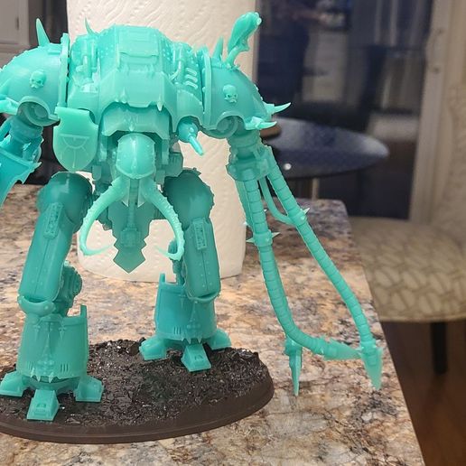 😈 Horny Tentacle Big Mech・3D Print with the Elegoo Saturn 3D