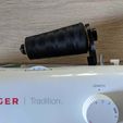 IMG_20200418_160351.jpg Big Thread Spool Adapter Mount Sewing Singer Traditional