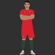 cristiano-ronaldo-portugal-ready-for-full-color-3d-printing-3d-model-obj-stl-wrl-wrz-mtl (24).jpg Cristiano Ronaldo Portugal ready for full color 3D printing