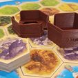 20210820_203300.jpg CATAN COMPATIBLE Hexagon storage for many versions