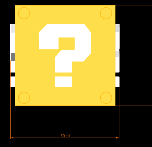 Classic Question Mark Block – 3D Printable Game-Style Cube・ STL File ...