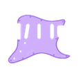 RH_PICK_GUARD.STL 3D-печатная гитара Spidocaster - рабочий дизайн