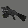 02.jpg Half-life 2 Overwatch Standard Issue Pulse Rifle. Video game, props, cosplay