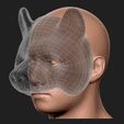 z12.jpg Squid Game Mask - Vip Bear Mask Cosplay 3D Print Model