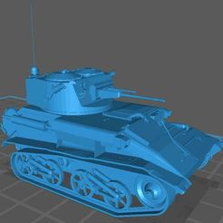 Light-Mk.-VIC轻型坦克4.jpg STL file Light Mk. VIC light tank・3D printable model to download