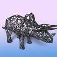 trizi-5.jpg Triceratop - Dino Wire Art