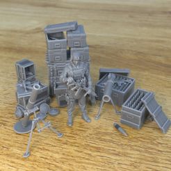 Military-Anti-Tank-Artillery-01.jpg Archivo STL 29 ARTILLERÍA ANTITANQUE PARA TERRENO DE GUERRA 1/35 1/24・Diseño imprimible en 3D para descargar