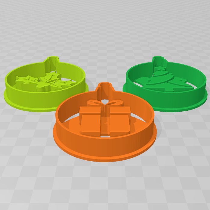 Bolas Navideñas 2.png STL-Datei Christmas Ball Cutters herunterladen • Modell für 3D-Drucker, 3Leones