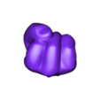 Fist with hole.STL Mickey hand Fist