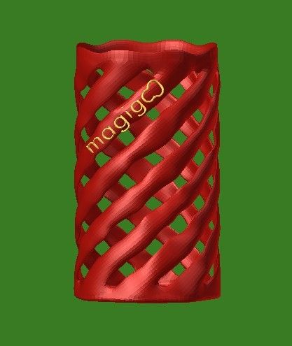 Lattice Pencil Holder - 3D model önizlemesi