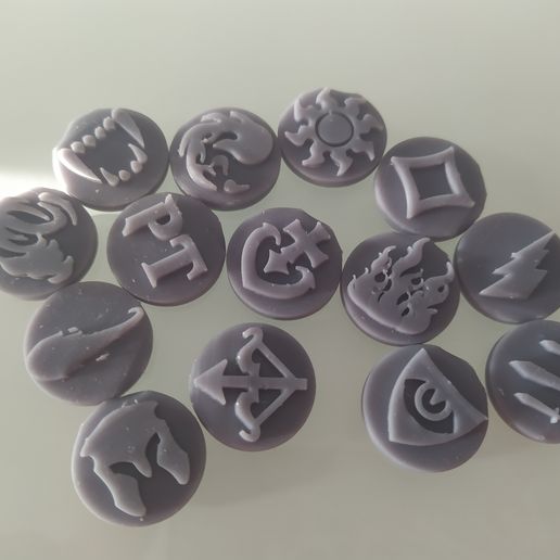 Spell Tokens 3D model