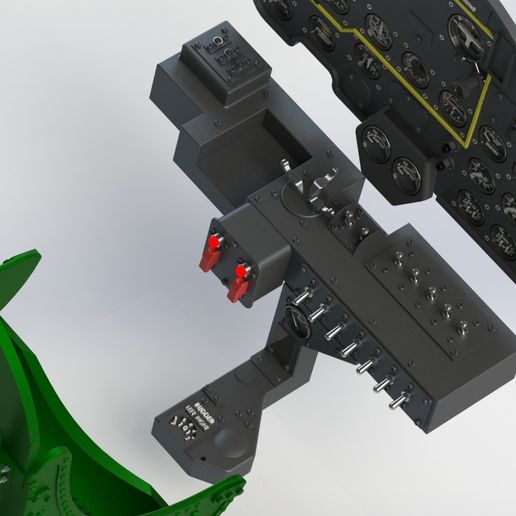 r11.jpg P38 lightning HD work complete cockpit