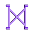 xlnqlo_frame_beam_below.stl Free STL file Nano rock crawler kit for Yokomo NanoQlo・3D print model to download