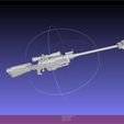 meshlab-2021-12-01-16-07-16-84.jpg Sword Art Online Sinon Hecate II Rifle Basic Model