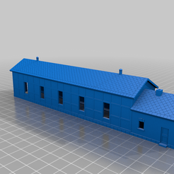 be6e625c-cccf-4280-86f0-4e6b5c444cad.png Бесплатный 3D файл Мини-железная дорога Маленькое депо・Дизайн 3D-печати для загрузки