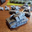 Ontos01.jpg Ontos tank proxy for Battletech Tabletop Games