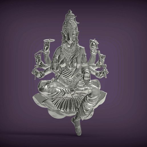 goddess-varahi-3d-model-047ae88ac6.jpg Goddess Varahi 3D print model