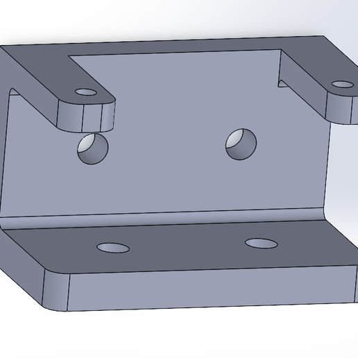Soporte para servo SG90 3D model