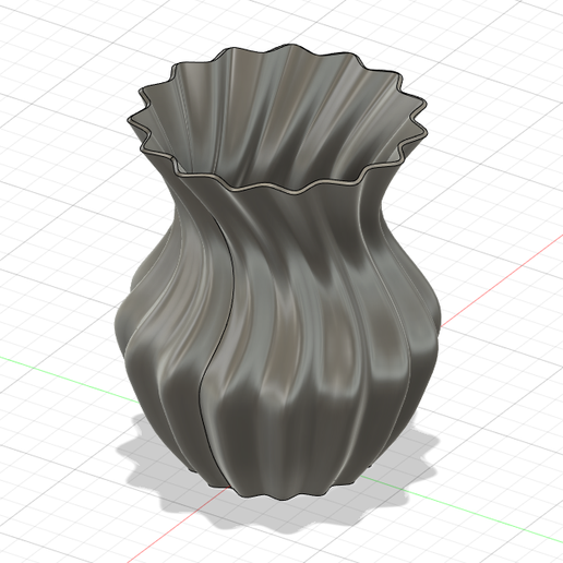 flower pot vase 3D model
