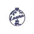 Boule-de-Noël-M5-Laura.png Christmas bauble - Laura