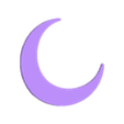 moon1.stl Wolke, Stern und Mond Pack