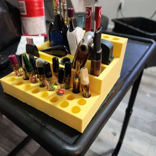 ultimativer Halter fr Vape Pen, Patrone und Zubehr STL Datei fr  Cults
